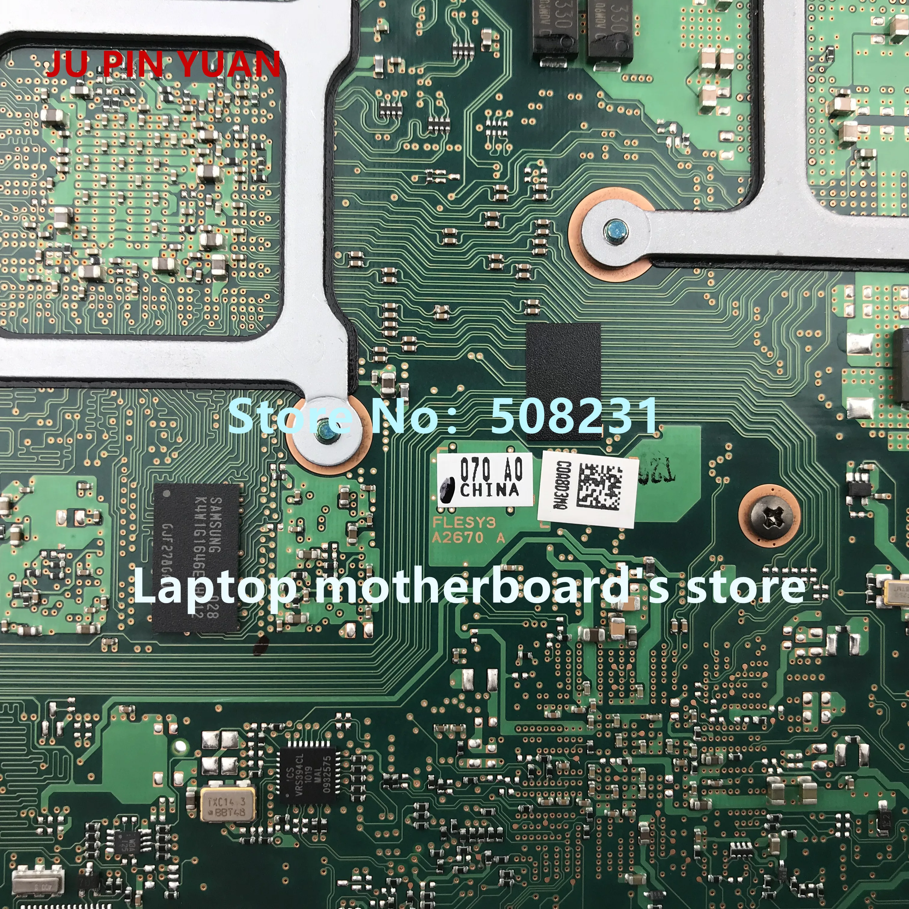 JU PIN YUAN P000536690 para Toshiba Qosmio F60 placa base de computadora portátil FLESY3 A2670 100% probado completamente JU PIN YUAN P000536690 para Toshiba Qosmio F60 placa base de computadora portátil FLESY3 A2670 100% probado completamente