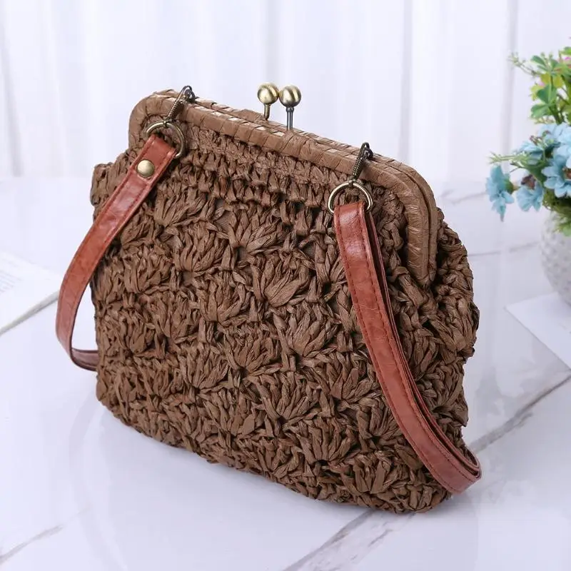 صغيرة Crossbody القش حقائب الشاطئ عارضة النساء رسول حقائب اليد للسيدات حقائب السفر Mochila الأنثوية 2019 جديد صغيرة Crossbody القش حقائب الشاطئ عارضة النساء رسول حقائب اليد للسيدات حقائب السفر Mochila الأنثوية 2019 جديد