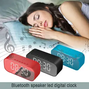 Bluetooth Speaker Clock With Display Temperature Multifunction Bluetooth Speaker Portable Outdoor High-quality Stereo Speaker Bluetooth Speaker Clock With Display Temperature Multifunction Bluetooth Speaker Portable Outdoor High-quality Stereo Speaker