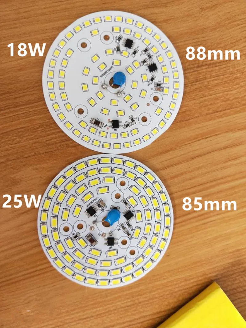 Светодиодная панель 220 В 5730 SMD с регулируемой яркостью 30 Вт WW CW|pcb for led|pcb ledpcb |
