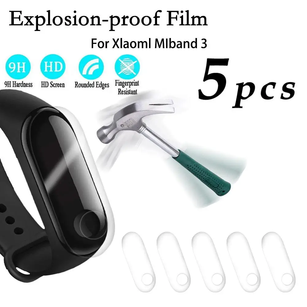 Новая защитная пленка для экрана Xiaomi Mi Band 3 Смарт браслет Xiomi 2 Защитные пленки из