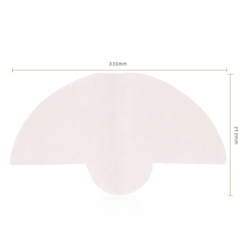 

40pcs Fan-shaped Coffee Filter Paper Half-Moon Circles for Chemex CM-1 (1-3Cups)
