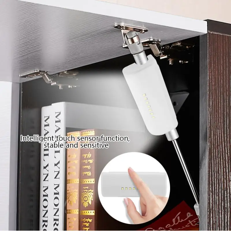 

Wireless Sensor Cabinet Light Intelligent Touch Sensor LED Light Cupboard Closet Cabinet Lamp for Indoor Room Lighting
