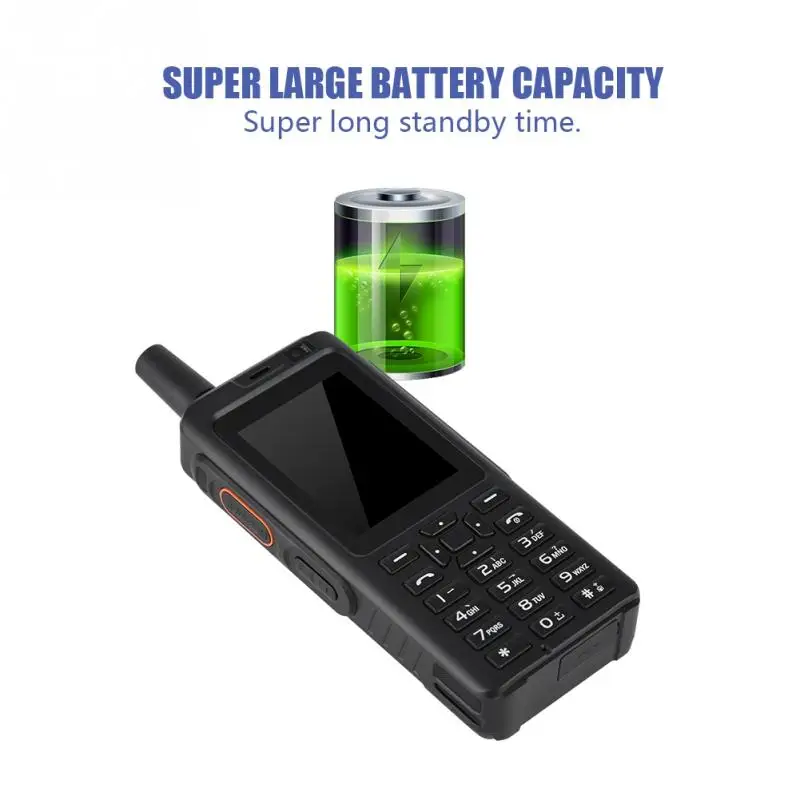 7 S + 4G POC Walkie Talkie 6.0 Handphone Intercom Hanset Radio Portabel Ponsel Pintar Telepon First Polisi walkie Talkie