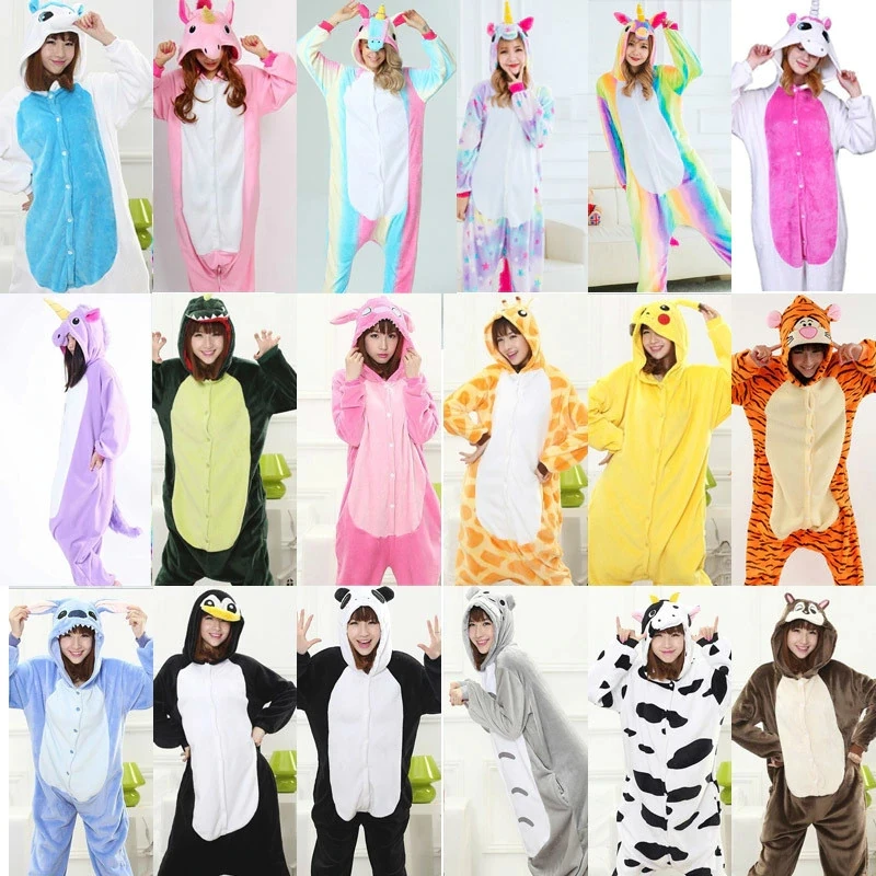 

robe female adult onesie kingurumi robe female satin unicorn pajamas overalls home suit kigurumi unicorn couple pajamas