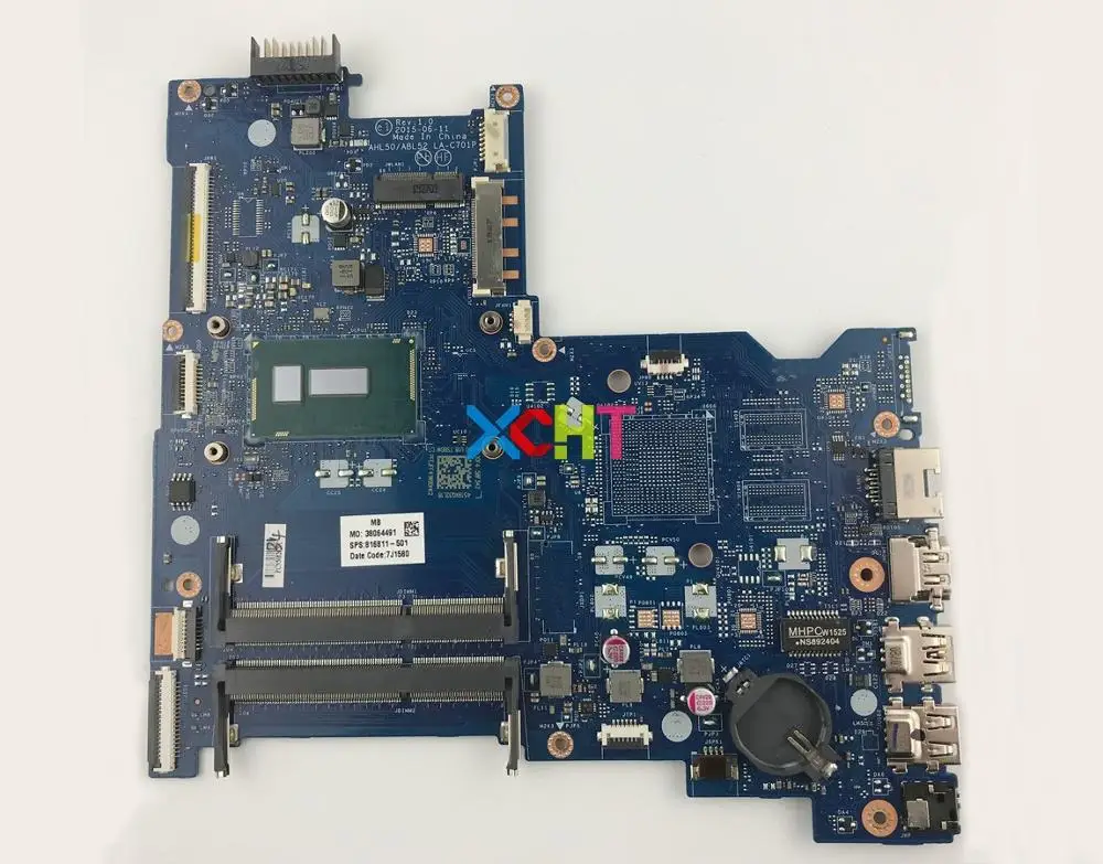 

816811-501 816811-001 816811-601 Φ UMA для ноутбука HP 15-AC Series 15T-AC000, протестированная материнская плата для ПК