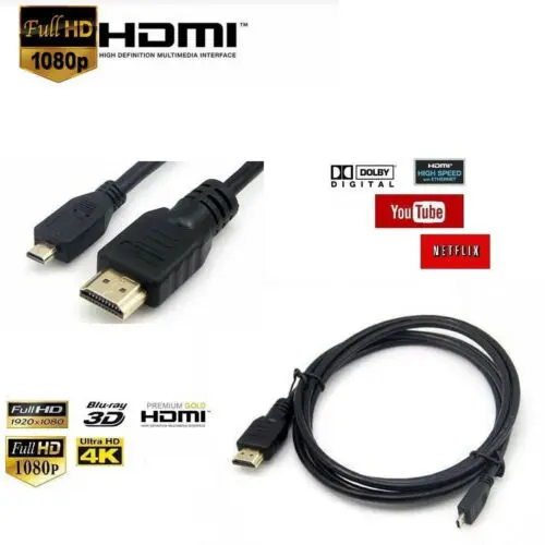 1 8 м Micro USB к HDMI кабель 1080 p провод ТВ AV адаптер Мобильные Телефоны Планшеты HD tv 6FT