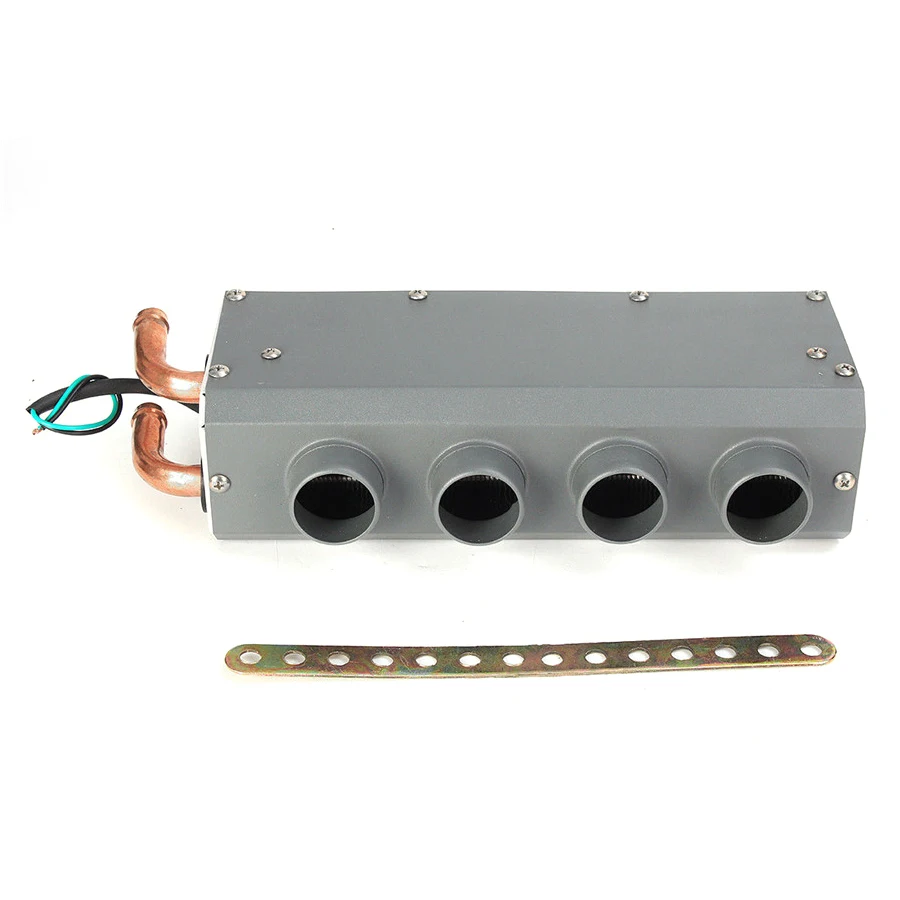 

24V 4 Holes Ports Universal Car Heater Heat Heating Defroster Demister Electrical Appliances all-metal shell