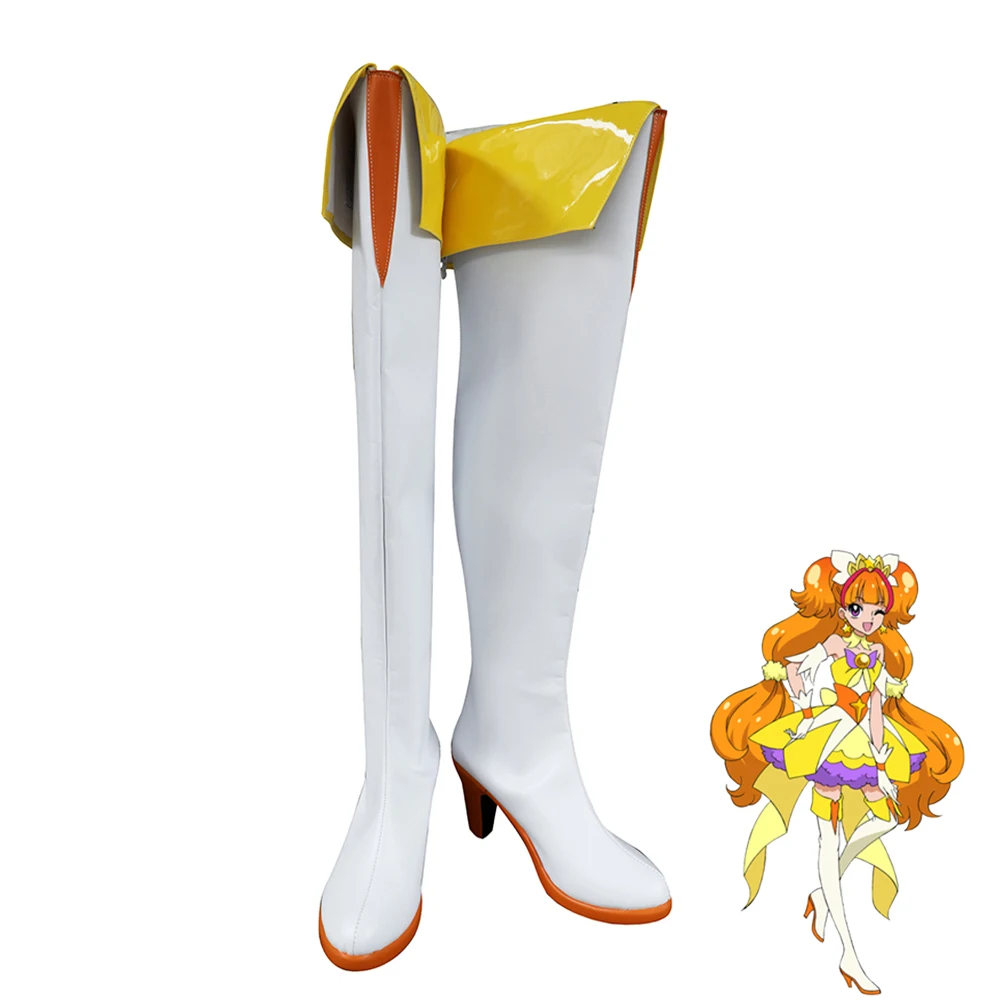 

Go Princess Cure Twinkle Kirara Cosplay Shoes Women Boots
