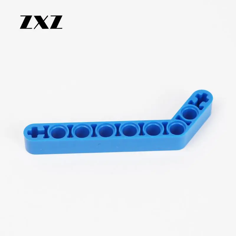 20 Pcs 기술 부품 기계 액세서리 빔 1x9 구부러진 (7 - 3) 두꺼운 32271 DIY 크리 에이 티브 소년 장난감 기술 세트