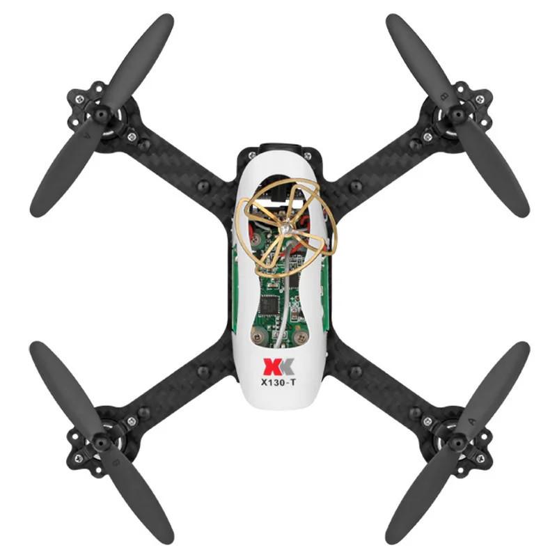 WLtoys Original XK X130-T 5.8G FPV 3D/6G Mode Racing Drone with HD Camera 2.4G 4CH Carbon Fiber Frame RTF Mini RC Quadcopter