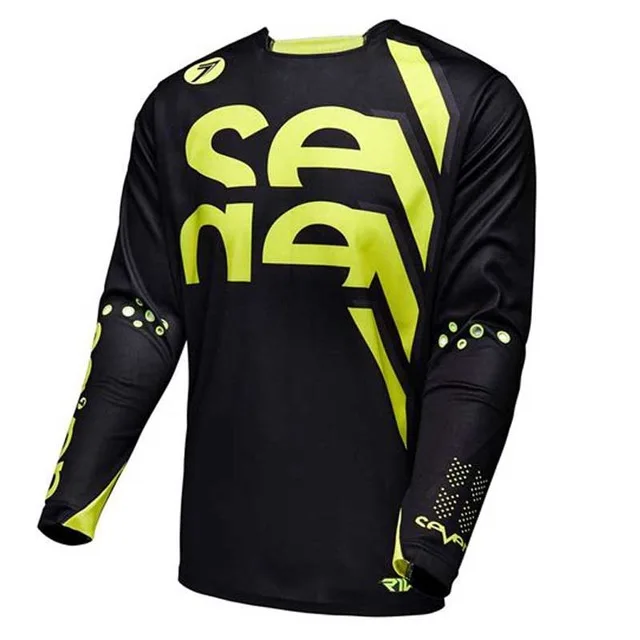 

Quick Dry Long Sleeve Cycling Jersey Seven Mx Mtb Off Road Mountain Bike DH Motocross BMX DH Downhill Jersey Breathable Jersey