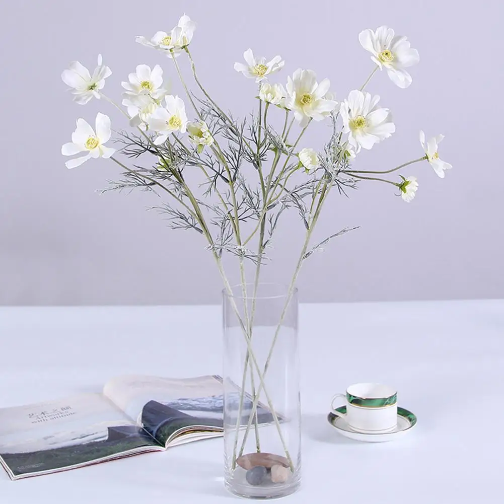 

Artificial Coreopsis Flower Home Party Fake Cosmos Table Centerpiece Decor