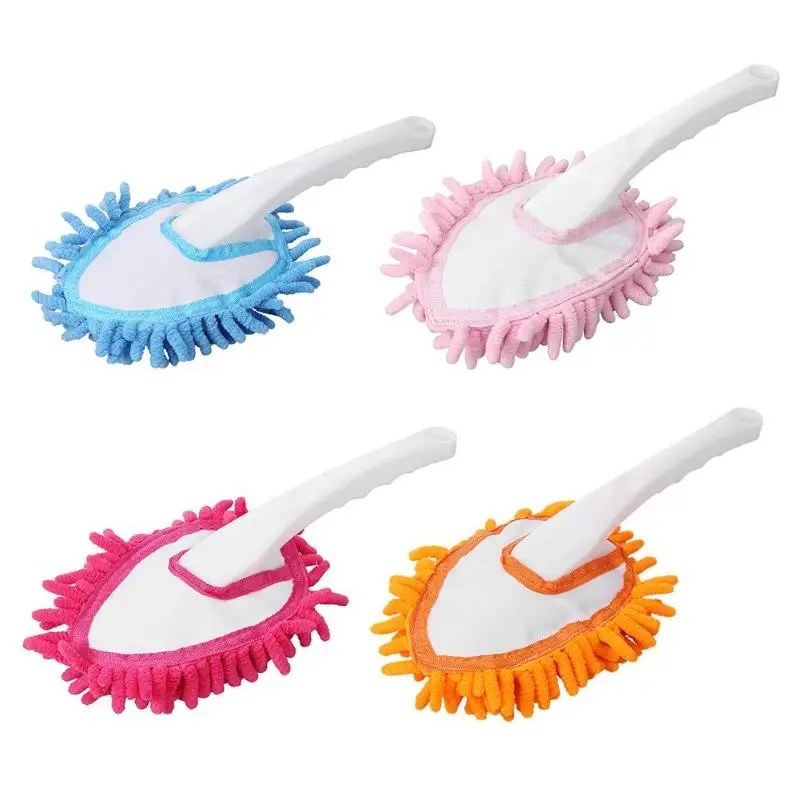 Dust Cleaner Plastic Handle Chenille Duster Cleaning Brush For Car