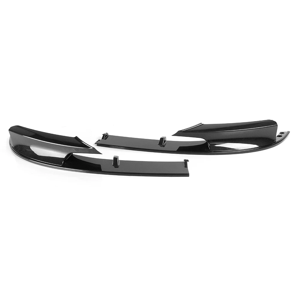 2 шт. губа переднего бампера для BMW F30 3 серии M Style 2012 2013 2014 2015 2016 2017 2018 из углеродного