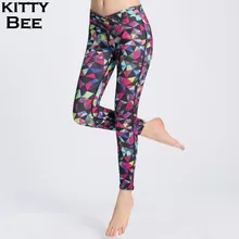 Leggins Sport Women Fitness Sport Yoga Pants High Waist Print Yoga Leggings Elastic Gym Jogging Tights Running Pants Sports Wear цена Leggins Sport Women Fitness Sport Yoga Pants High Waist Print Yoga Leggings Elastic Gym Jogging Tights Running Pants Sports Wear цены онлайн