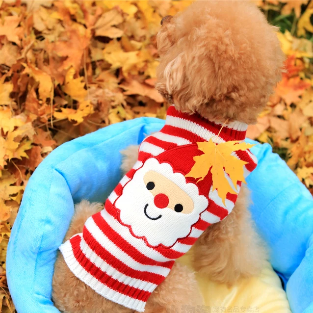 

Pet Small/large/puppy/milk/teacup Dog Cat Christmas Xmas Reindeer Costume Sweater Autumn Winter Warm Knitting Crochet Clothes