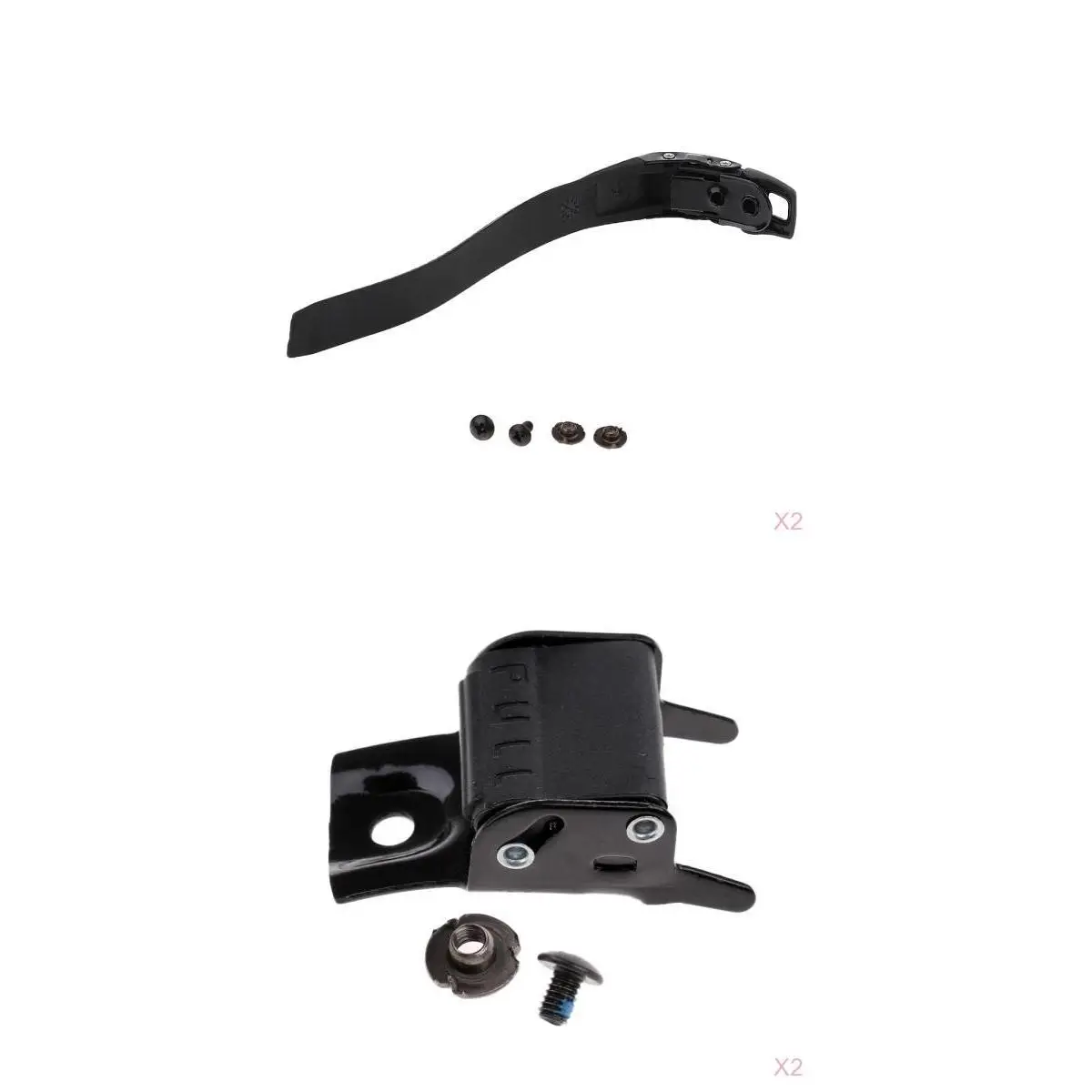 2 مجموعة عالية الجودة استبدال مضمنة أحذية التزلج الأسطوانة الطاقة حزام + مشبك للرجال النساء والأطفال في الهواء الطلق التزلج