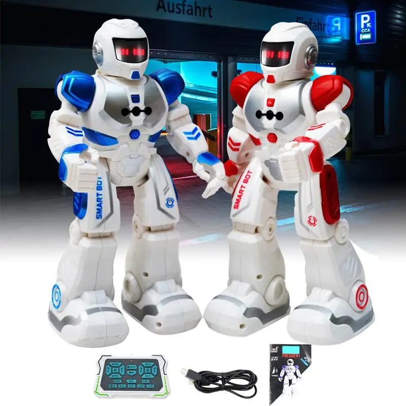 

Remote Control Robot Electric Smart Early Learning Singing Dance RC Gesture Control Smart Robot Toy For Kids Birthday Gift