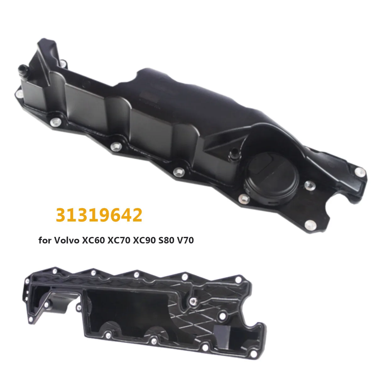 

Car Engine Valve Cover Oil Trap with Gasket 31319642 for Volvo XC60 XC70 XC90 S80 V70 2007-2015