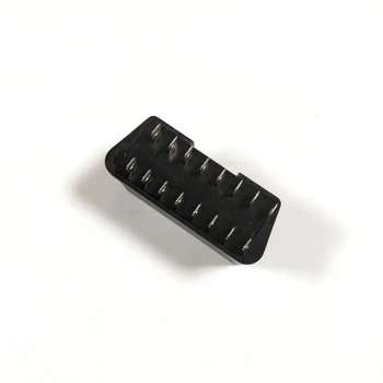 

Auto OBDII 16pins Female connector 0 degree straight angle J1962 Female connector ,OBD Plug 10pcs/lot