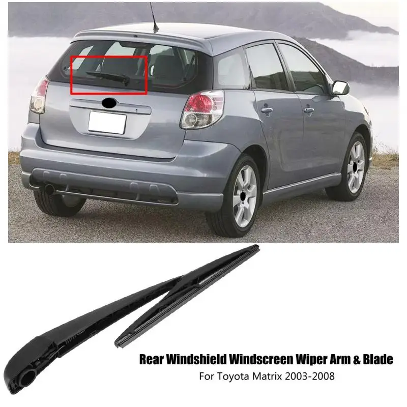 

Rear Windshield Windscreen Wiper Arm Blade Set for Toyota Matrix 2003-2008 8524142040 Windscreen Wiper accessoire voiture New