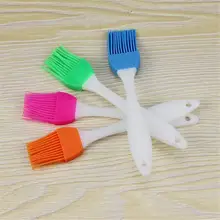 

Kitchen Tools Silicone Baking Bakeware Bread Cook Brushes Pastry Oil BBQ Basting Brush Tool Color Random