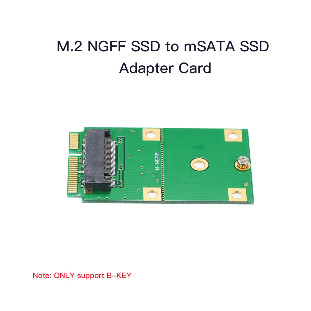 Переходник M.2 NGFF SSD на mSATA карточка поддержка 2230 и 2242 | Компьютеры офис