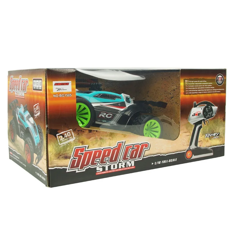 2019 Hot Sales Original Subotech BG1505 High Speed Off-road Vehicle 1/16 Full Scale 4CH 2.4GHz 4WD RC Racing Car RTR