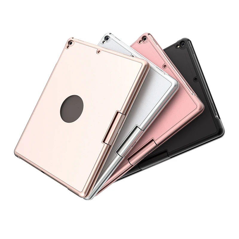 

Universal Wireless Bluetooth Keyboard Portable Slim Bluetooth Keyboard 360 Degree Rotating Backlit For iPad iPad Pro iPad Air