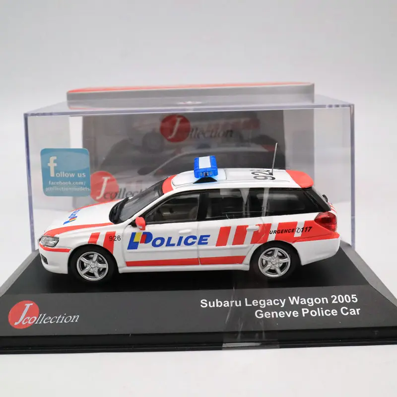 

J Collection 1:43 SUBARU Legacy Wagon 2005 Geneve Polices Models Car JC228 Diecast Toys Limited Edition Collection