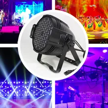 8 шт./лот+ кейс, светодиодный par 54x3 W светильник RGBW par64 DMX клубный дискотечный свадебные рука об руку вечерние бар