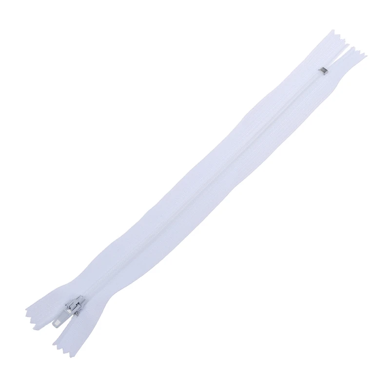 

AFBC Approx. 24pcs 7 Inches Nylon Zippers Wholesale for Sewing---White