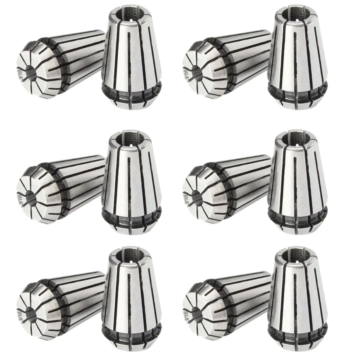 

12Pcs Er25 Chuck Collet 1/8 To 5/8 Inch Spring Collet Set Machine Tool Holder Er25 Collet For Cnc Milling Lathe Tool