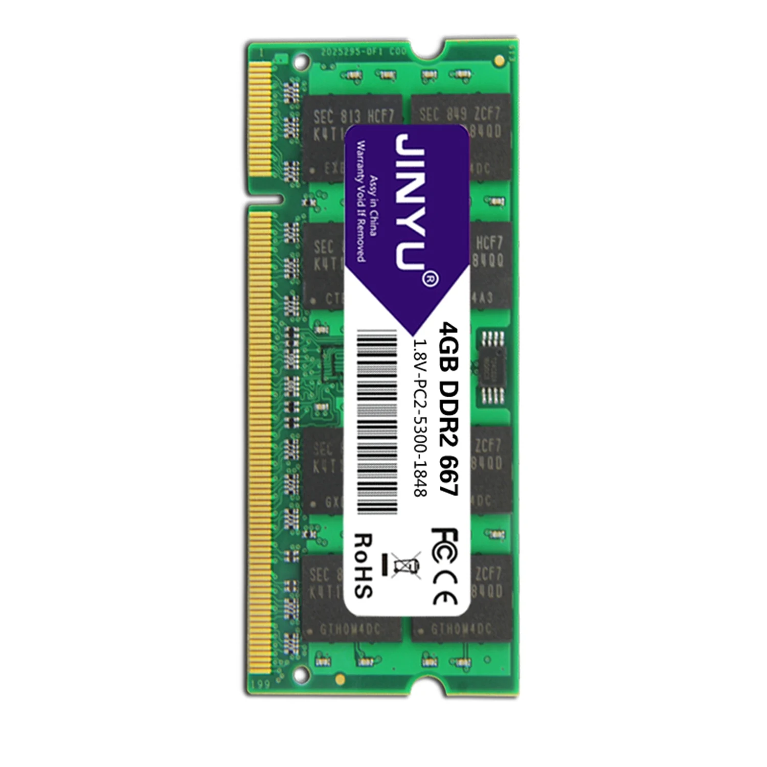 Jinyu Ddr2 4G 1,8 V 240Pin Ram память для ноутбука