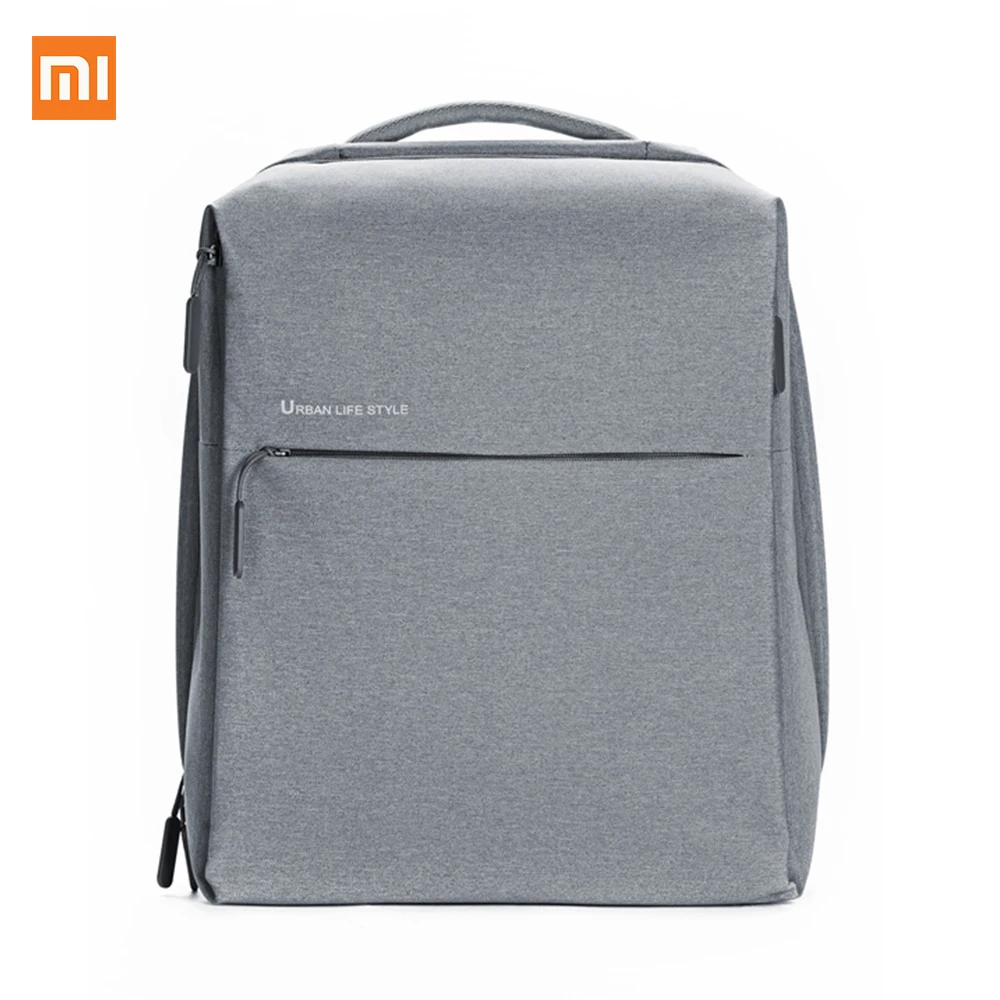 

Xiaomi Mi City, Polyester, Grey, Monotone, Unisex, 13''/14'' Grey Laptop Backpack