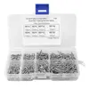 800Pcs Self Tapping Screw Assortment Kit Lock Nut Wood Thread Nail Screw Set M2 Stainless Steel ► Photo 1/6