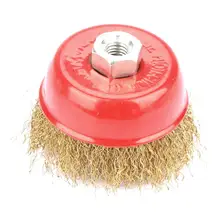 Стальной проволочный манжета колеса щетка полировка для шлифовальный станок инструмент