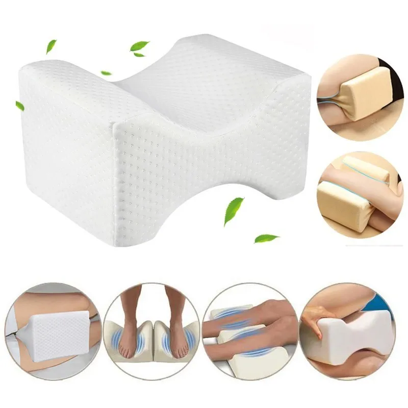 

Memory Foam Knee Wedge Pillow For Sleeping Sciatica Back Hip Joint Pain Relief Contour Pregnant Woman Leg Pad Support Cushion