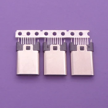 

100 PCS 20pin USB-C USB 20 pin 3.1 Type C Male & Female Plug & jack / Socket Connector SMT Welding Type