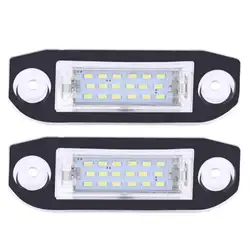 2 шт. 18LED номерной знак свет лампы для Volvo S80/XC70/S40/XC60/S60