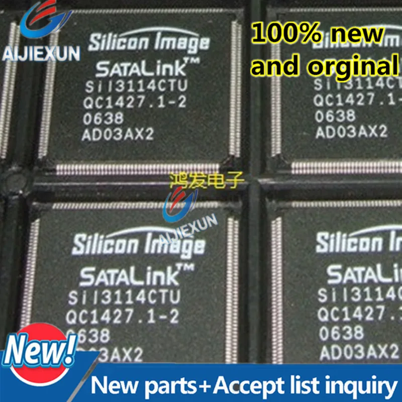 1 шт. 100% новый и оригинальный контроллер SII3114CTU PCI to Serial ATA Большая фотография |
