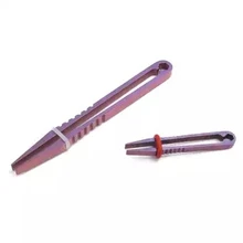 Снаряжение Зажим палочки гаджет лагерь Поход вверх Зажимная клипса Мини инструмент открытый карманный многофункциональный путешествия титановый Пинцет tc4 ti