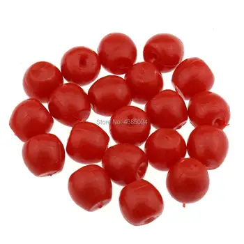 

Gresorth 20 PCS Red Fake MINI Plastic Cherry Artificial Cherries DIY Decoration Material Accessories
