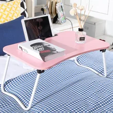 Bed Desk Simple And Easy Dormitory Dawdler Table Bed Use Notebook Computer Table Foldable More Function Table You