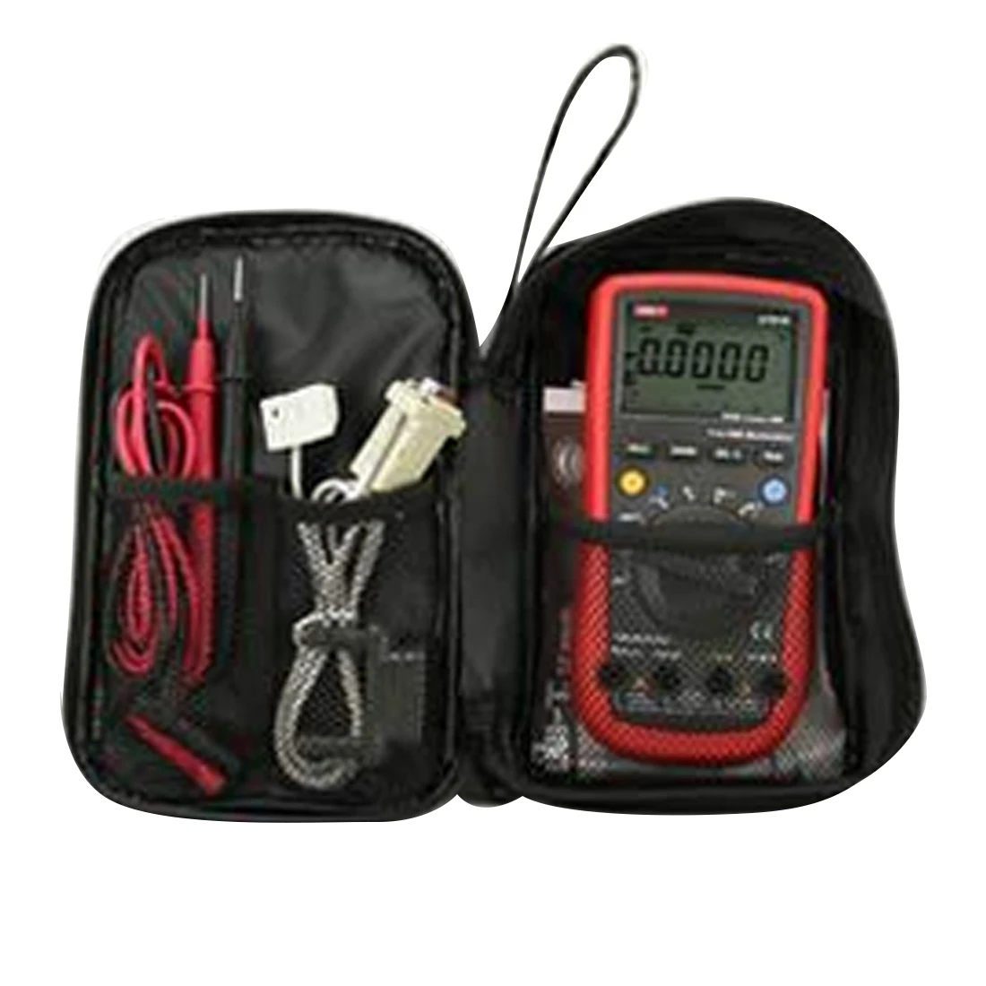 20*12*4cm Waterproof Tools Bag Multimeter Black Canvas Bag for UT61 Series Digital Multimeter Cloth Durable