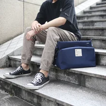 Dpark новая группа серия Мужская сумка Мужская модная сумка через плечо Повседневная дорожная сумка для планшета