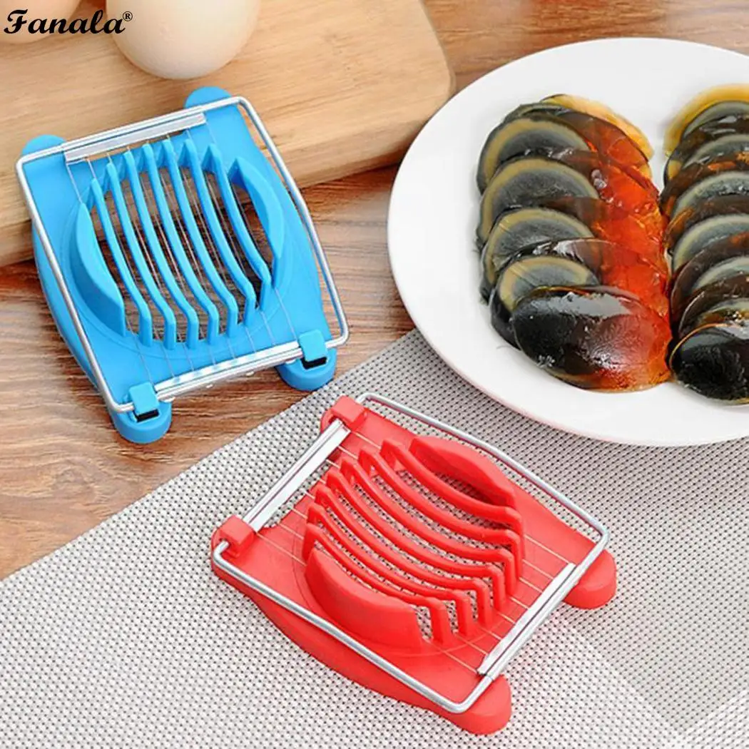 

Multipurpose Stainless Steel Wire Egg Mushroom Geometric Random Cutter Slicer 30g Egg Tools