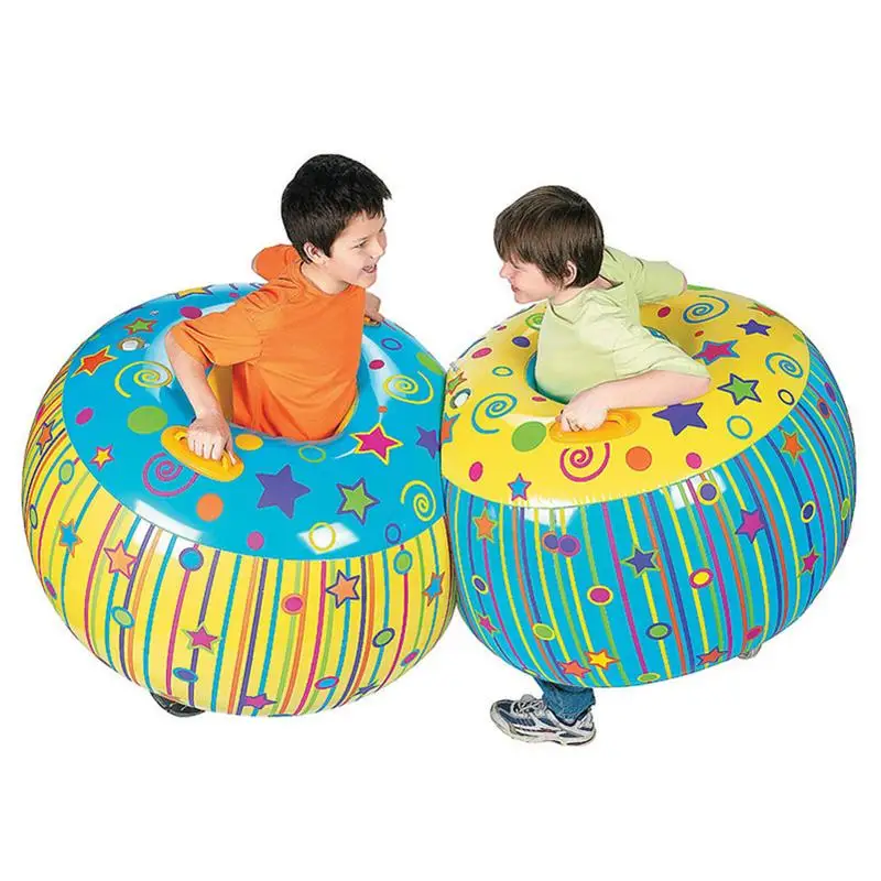 

MINOCOOL 2PCS/ SET Inflatable Outdoor Bumping Ball Kid's Bumper Ball Collision Bar Children Sensory Integration Training Toys
