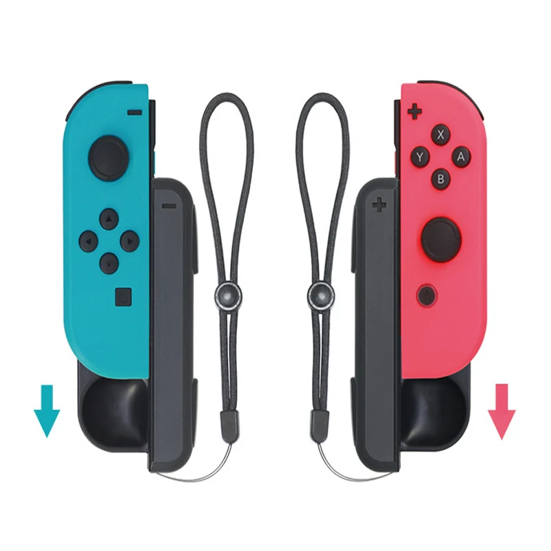 

Type C Mini Charging Grip Charger Dock For Switch Handle Ns For Switch N-Switch Joy-Con Controller With 2Pcs Type-C Cable